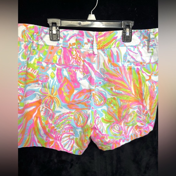 🩷💚Lilly Pulitzer | Callahan Scuba To Cuba Shorts  SZ 8- EUC🩷💚 - Picture 11 of 13